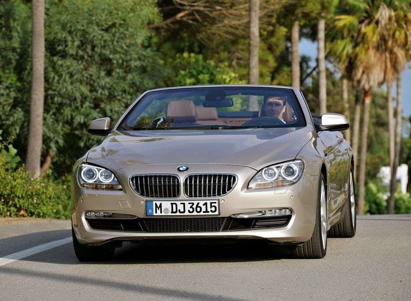 BMW serii 6 F06 / F12 / F13 Cabriolet 650i AT Base (2010 obecnie)