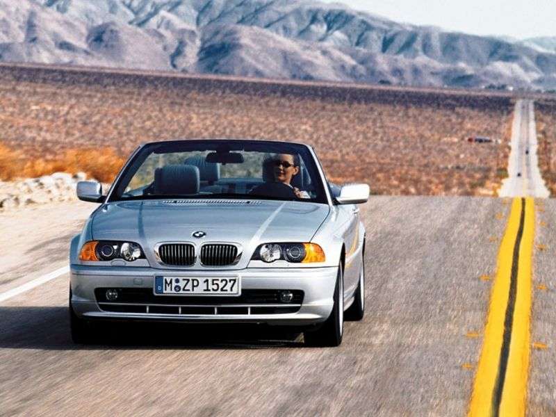 BMW Seria 3 E46 Cabrio 323Ci MT (1999 2000)