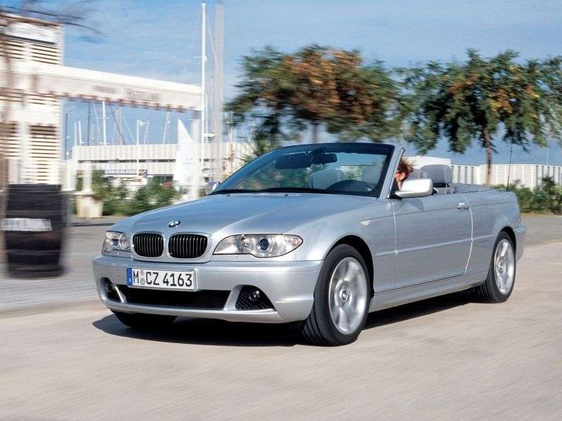 BMW Seria 3 E46 [zmiana stylizacji] Cabrio 318Ci MT (2003 2006)