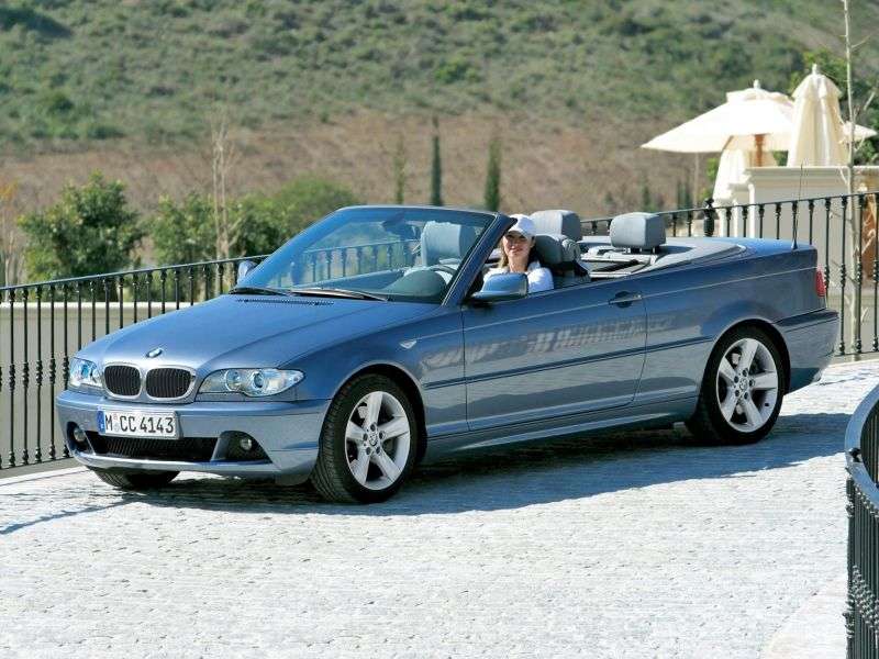 BMW Seria 3 E46 [zmiana stylizacji] Cabrio 320Cd MT (2004 2006)