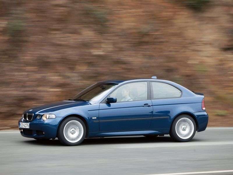 BMW 3 Series E46 [Restyling] Compact Hatchback 320td MT (2003–2004)
