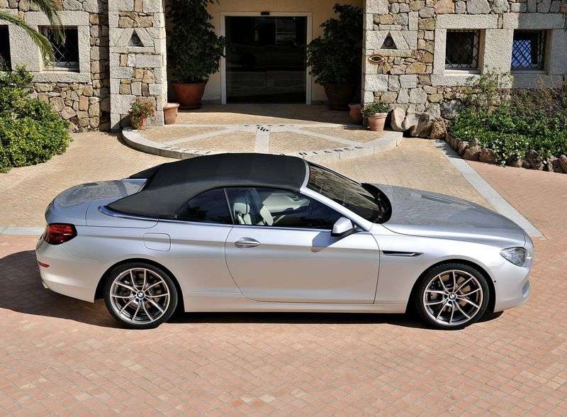 BMW serii 6 F06 / F12 / F13 Cabriolet 640d AT Base (2010 obecnie)