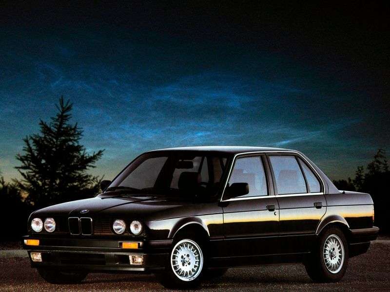 BMW 3 Series E30 [restyling] 4 door sedan. 320i MT (1987–1991)