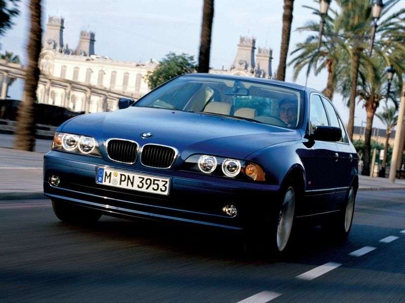 BMW serii 5 E39 [zmiana stylizacji] sedan 525i MT (2001 2003)
