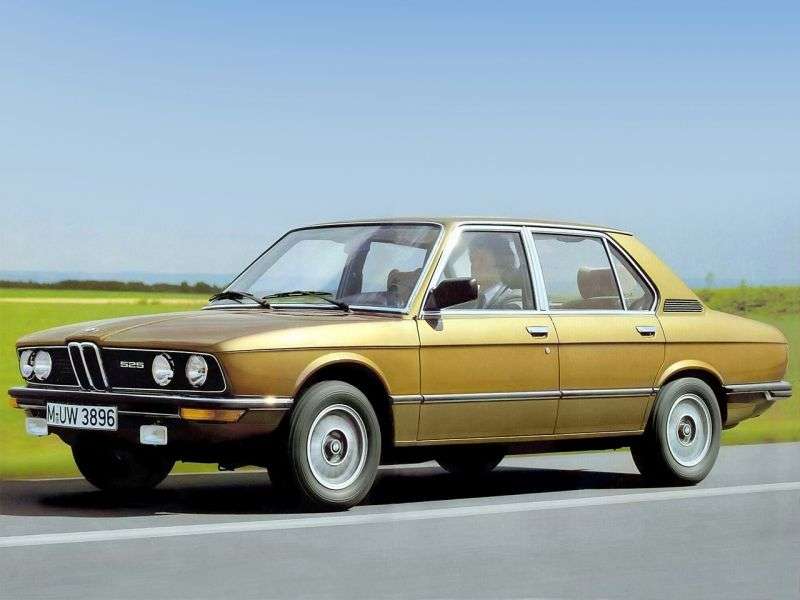 BMW 5 Series E12 [restyling] 520 Sedan 5MT (1976–1981)