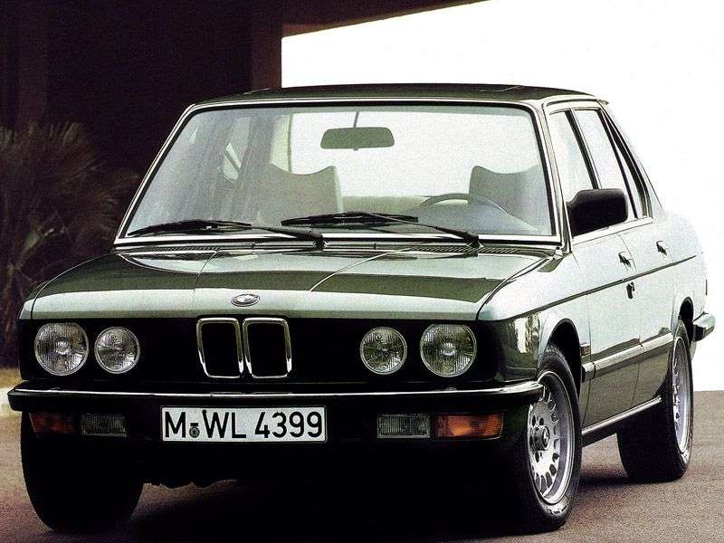 BMW 5 Series E28sedan 518i 4MT (1984–1986)