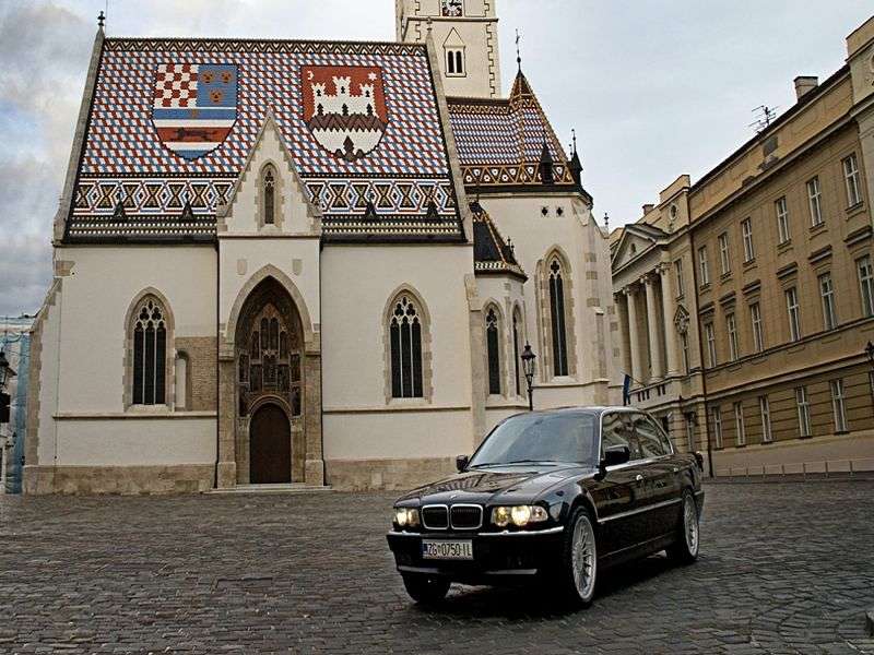 BMW 7 Series E38 [restyling] L7 4 door sedan. L7 AT (1998–2001)