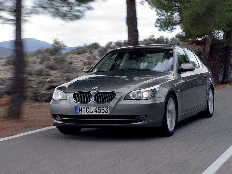 BMW serii 5 E60 / E61 [zmiana stylizacji] sedan 550i AT (2007 2010)