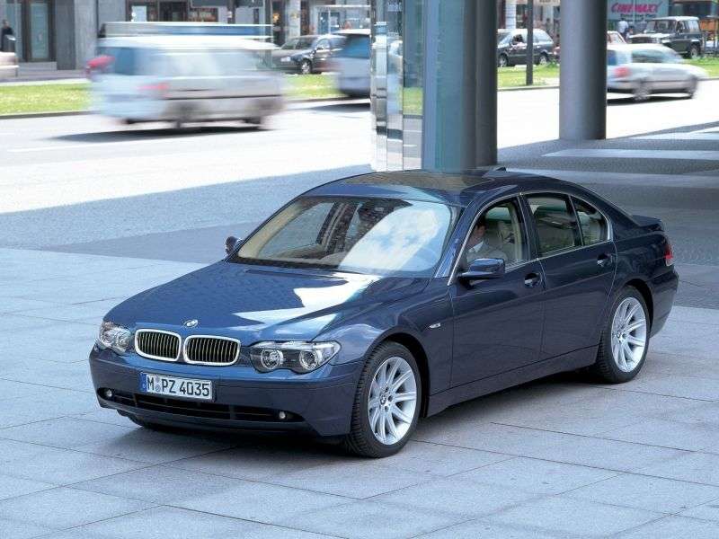 BMW 7 Series E65 / E66sedan 4 bit. 735Li AT (2002–2005)