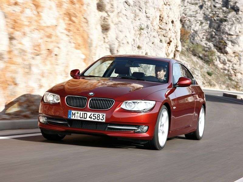 BMW serii 3 E90 / E91 / E92 / E93 [zmiana stylizacji] Coupe 335i xDrive MT Base (2010 obecnie)
