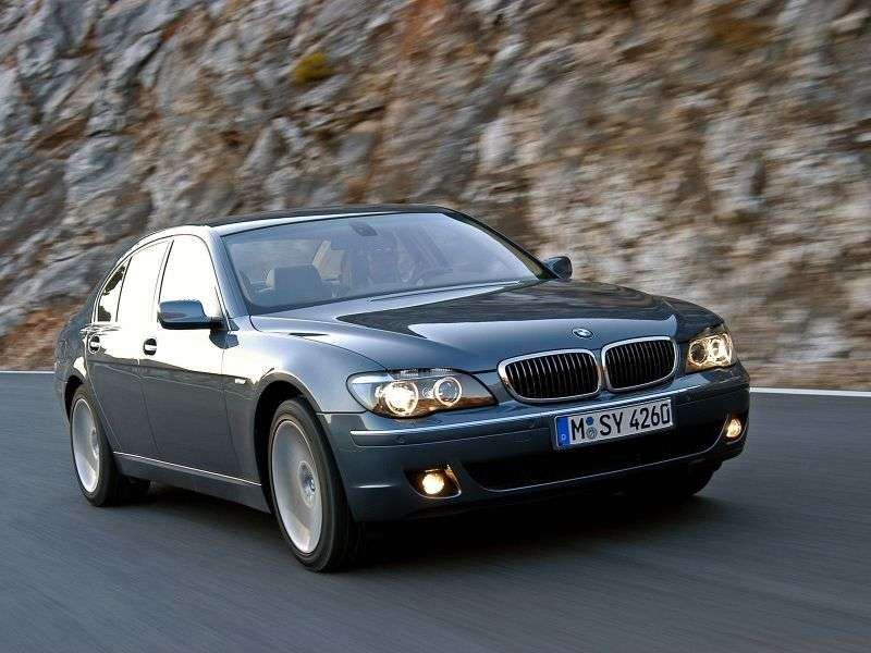 BMW serii 7 E65 / E66 [zmiana stylizacji] sedan 730i AT (2005 2008)