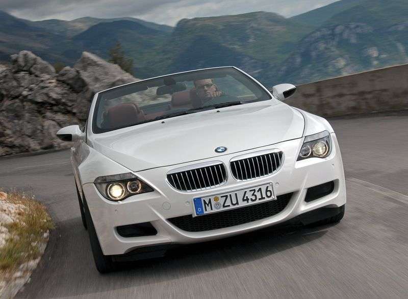 BMW serii M E63 / E64 6 seria 5.0 SMG Cabrio (2006 2010)
