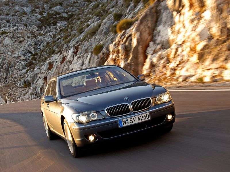 BMW 7 Series E65 / E66 [Restyling] 740Li AT Sedan (2005–2008)