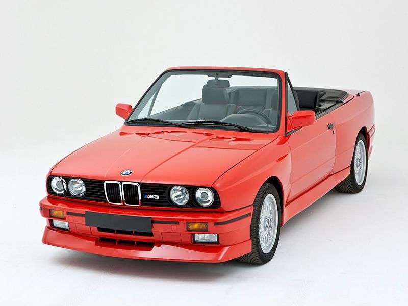 BMW serii M E30 3 Cabrio 2.3 MT (1988 1989)