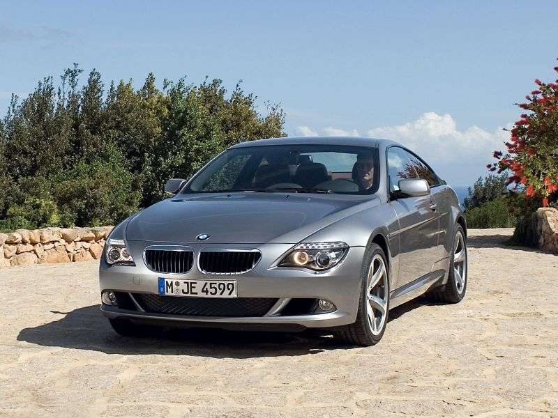 BMW serii 6 E63 / E64 [zmiana stylizacji] coupe 650i AT (2007 2010)