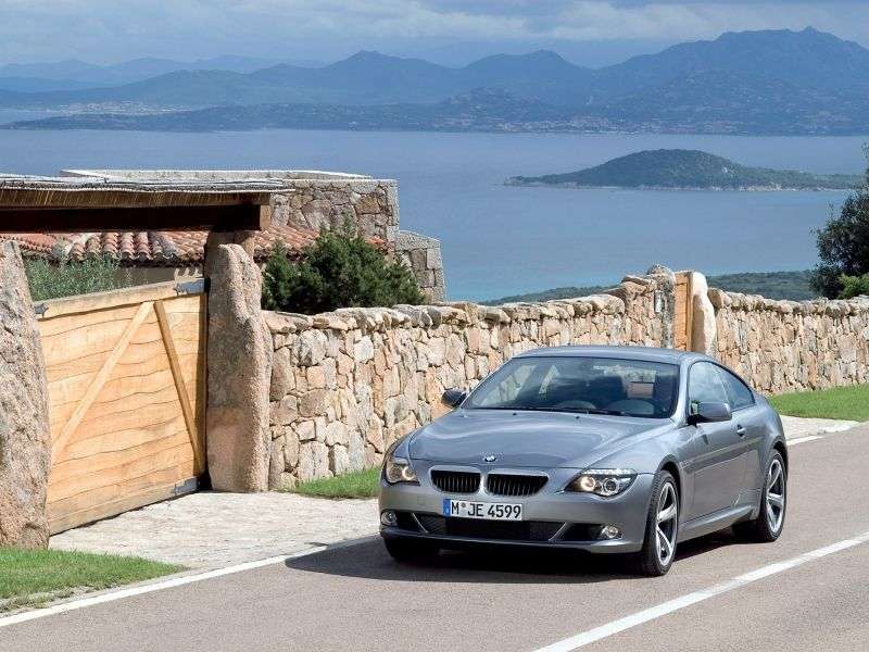 BMW serii 6 E63 / E64 [zmiana stylizacji] coupe 650i MT (2008 2010)