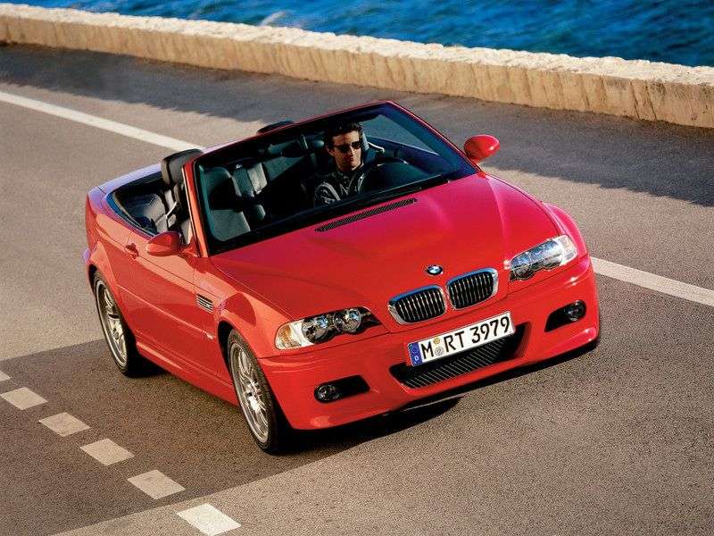 BMW Seria M E46 3 Cabrio 3.2 MT (2001 2006)