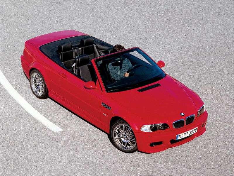 BMW Seria M E46 3 Cabrio 3.2 MT (2001 2006)