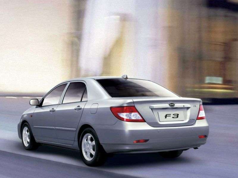 BYD F3 1st generation sedan 1.5 MT MT 3 (2005–2011)