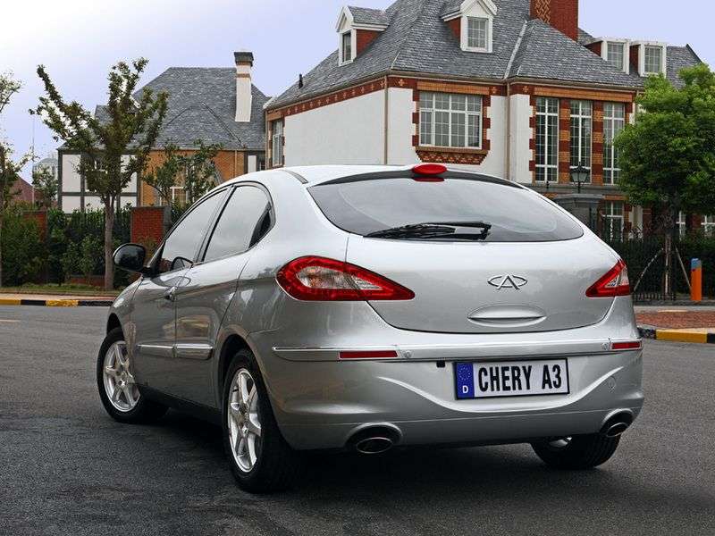 Chery M11 1st generation hatchback 1.6 MT HL3 (2011) (2008–2013)