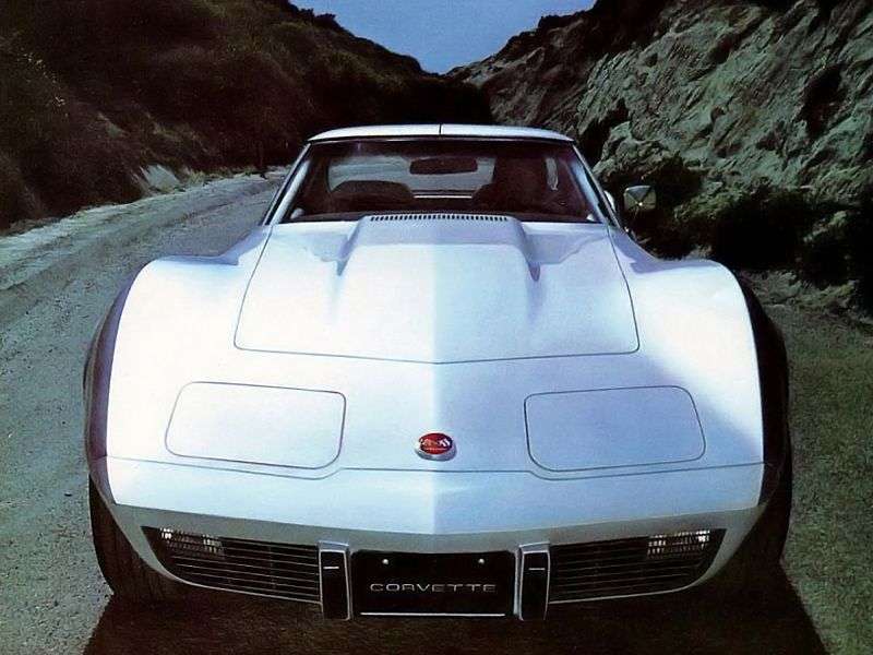 Chevrolet Corvette C3 [2nd restyling] Sting Ray targa 5.7 4MT (1973–1975)