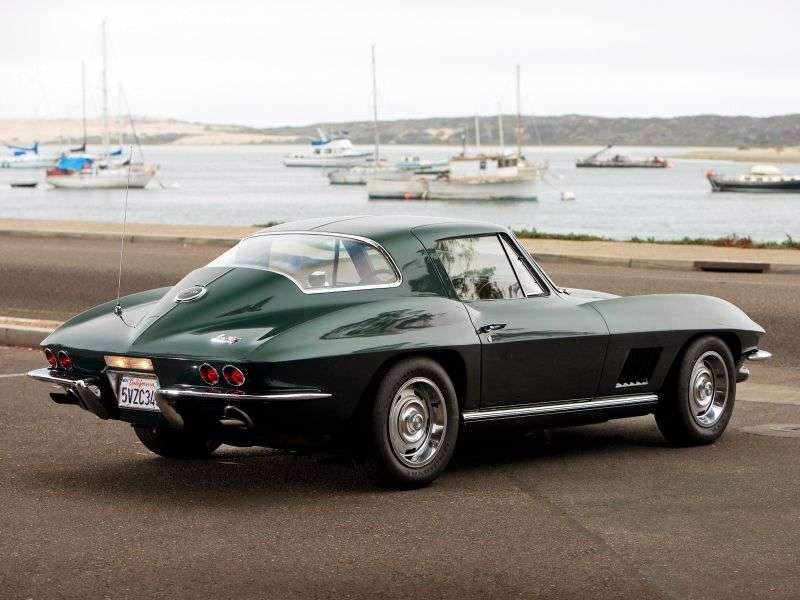 Chevrolet Corvette C2 [4th restyling] Sting Ray Coupe 5.4 3Syncro Mesh (1967–1967)