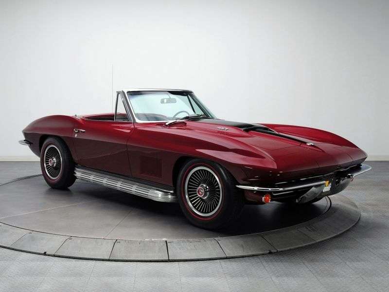 Chevrolet Corvette C2 [4th restyling] Sting Ray Convertible 5.4 Powerglide (1967–1967)