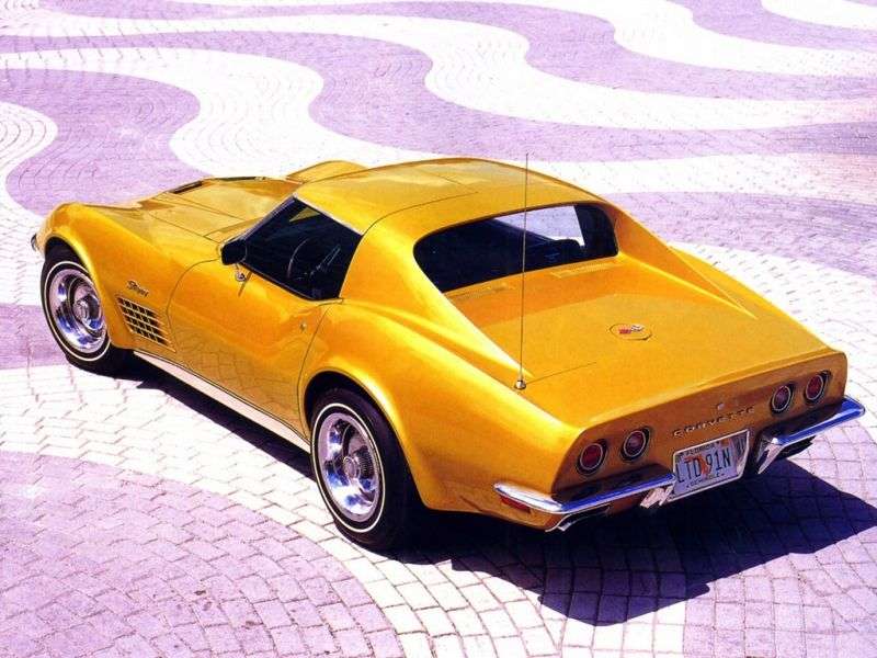 Chevrolet Corvette C3 [restyling] Sting Ray targa 5.7 Turbo Hydra Matic (1971–1972)