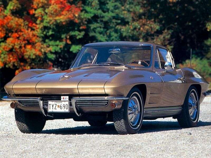 Chevrolet Corvette C2 [zmiana stylizacji] Sting Ray coupe 5.4 Powerglide (1964 1964)