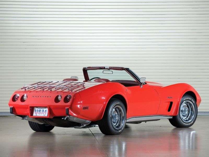 Chevrolet Corvette C3 [2nd restyling] Sting Ray roadster 5.7 4MT (1973–1975)