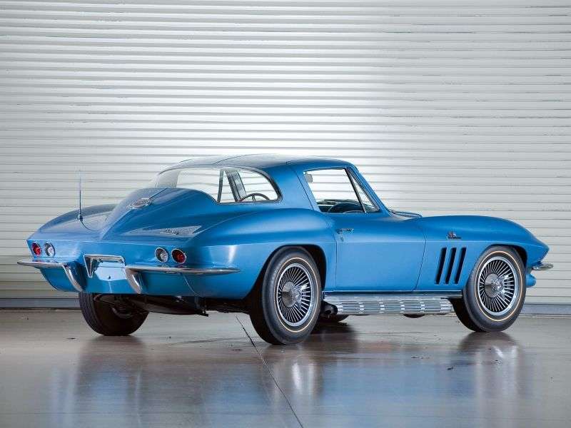 Chevrolet Corvette C2 [3rd restyling] Sting Ray Coupe 5.4 Powerglide (1966–1966)