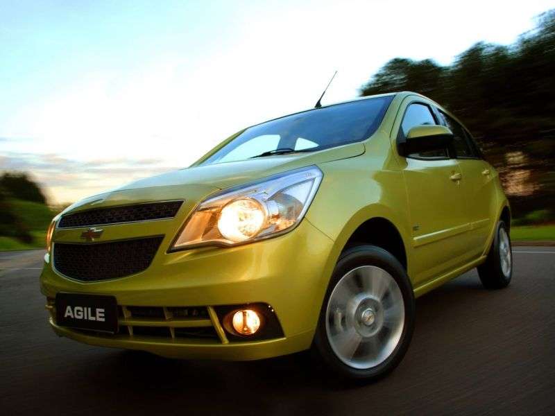 Chevrolet Agile hatchback 1. generacji 1.4 Flex MT (2009 obecnie)