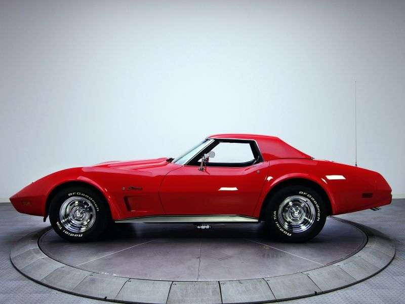Chevrolet Corvette C3 [druga zmiana stylizacji] Sting Ray roadster 5.7 Turbo Hydra Matic (1974 1975)