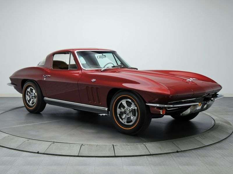Chevrolet Corvette C2 [3rd restyling] Sting Ray Coupe 5.4 Powerglide (1966–1966)