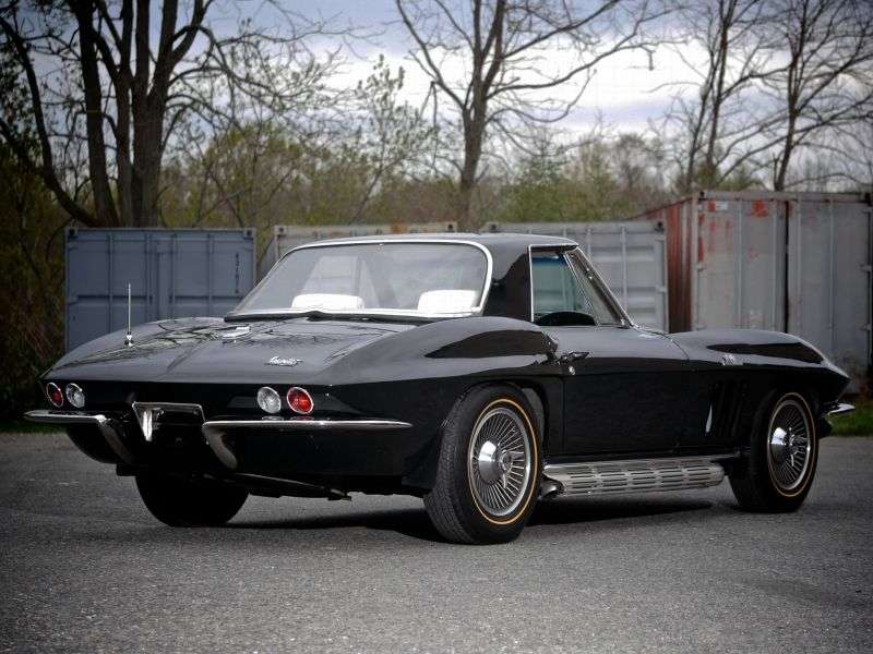 Chevrolet Corvette C2 [3rd restyling] Sting Ray roadster 5.4 4Syncro Mesh (1966–1966)