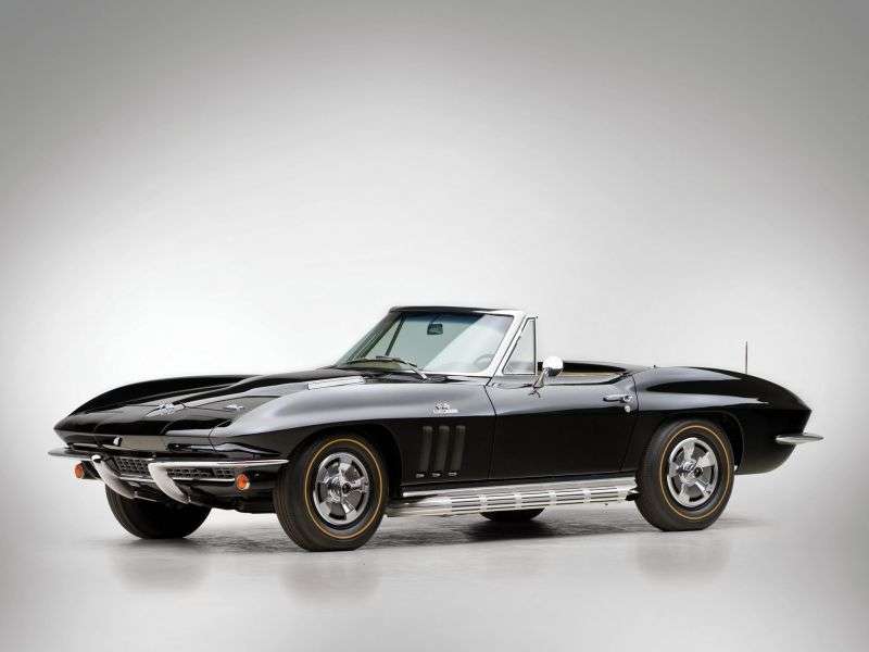Chevrolet Corvette C2 [3rd restyling] Sting Ray roadster 5.4 4Syncro Mesh (1966–1966)