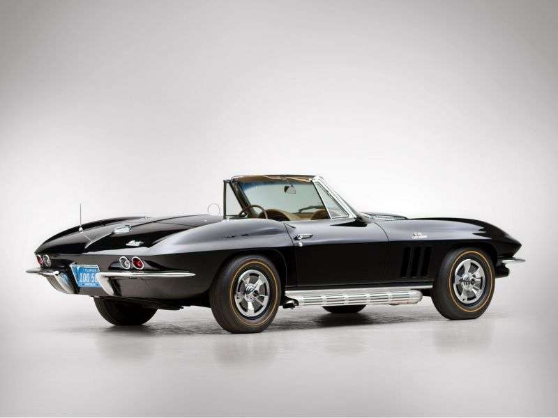 Chevrolet Corvette C2 [3rd restyling] Sting Ray roadster 5.4 Powerglide (1966–1966)