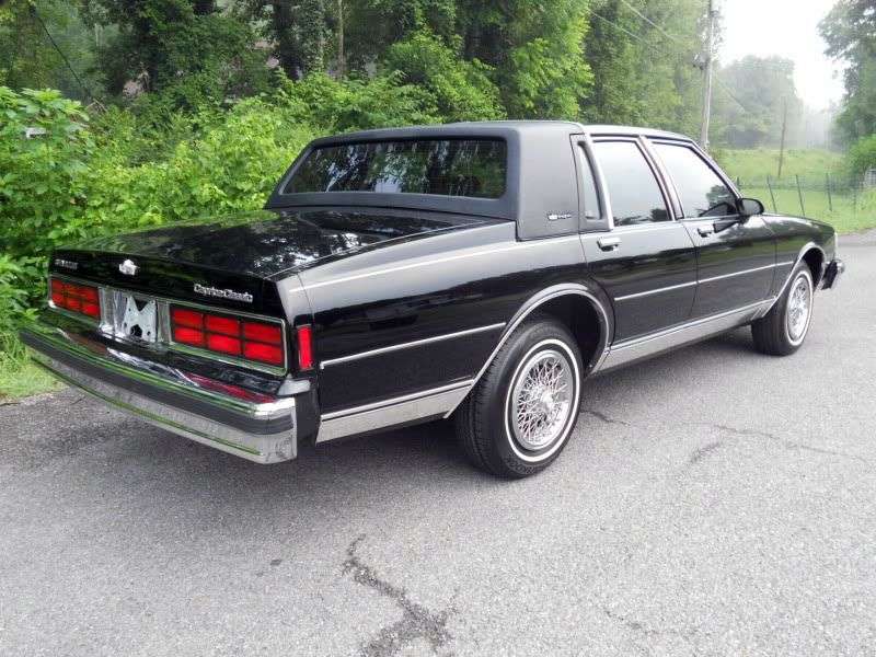 Chevrolet Caprice 3rd generation [2nd restyling] 4.3 4AT sedan (1987–1988)