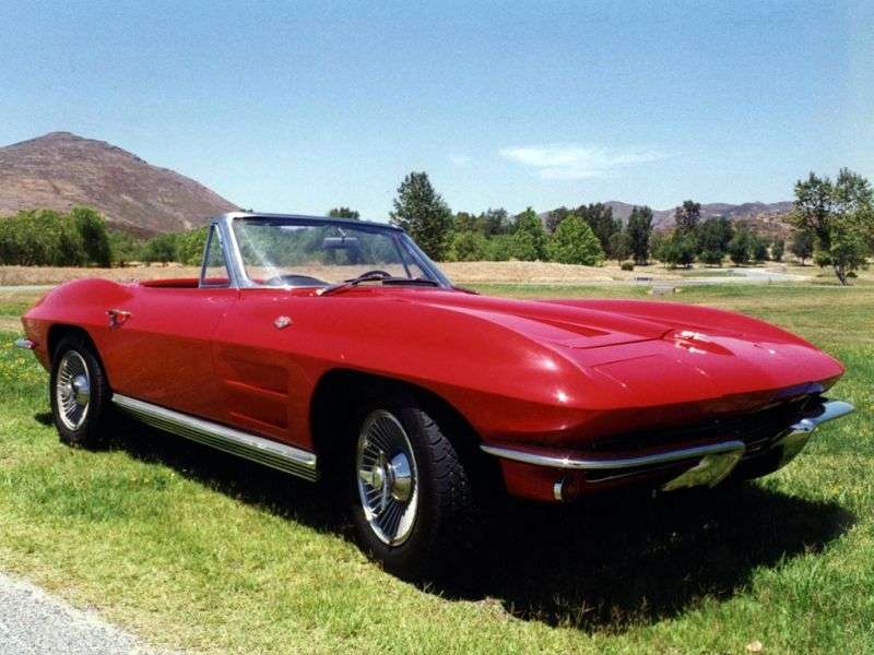 Chevrolet Corvette C2 [zmiana stylizacji] Sting Ray roadster 5.4 3Syncro Mesh (1964 1964)