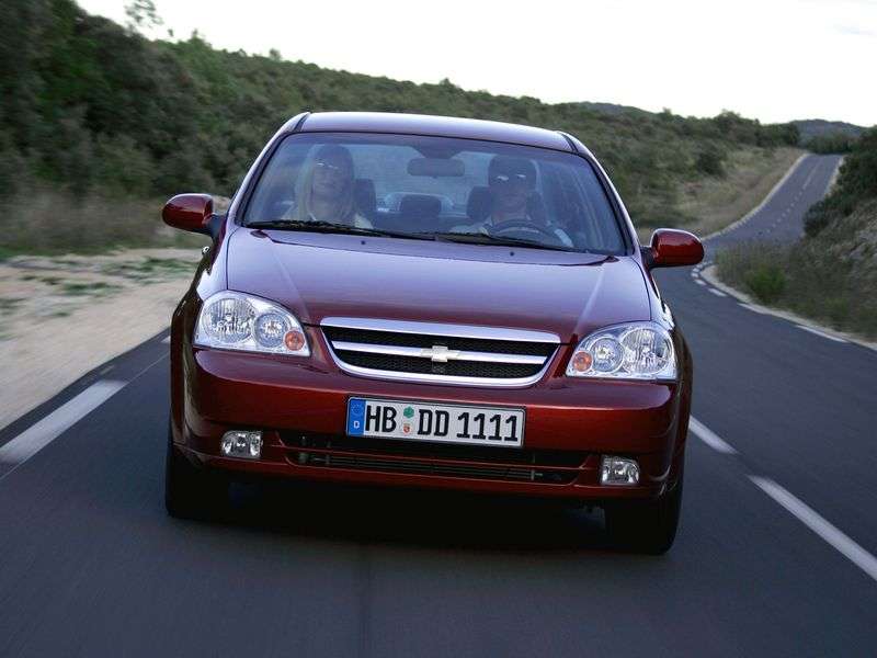 Chevrolet Lacetti sedan 1.generacji 1.6 MT SX (1XF19I2GA) (2004 2013)