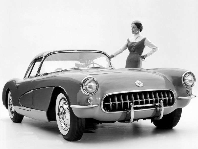 Chevrolet Corvette C1 [zmiana stylizacji] roadster 4.3 Powerglide (1956 1957)