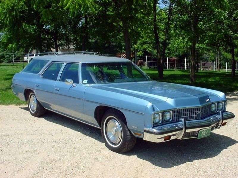 Chevrolet Caprice 2nd generation [2nd restyling] Kingswood Estate Wagon 7.44 Turbo Hydra Matic 3 seat (1973–1973)