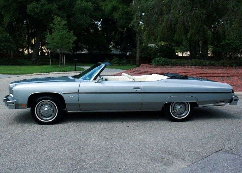 Chevrolet Caprice 2nd generation [4th restyling] Convertible 6.6 Turbo Hydra Matic convertible (1975–1975)