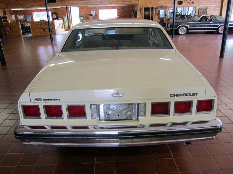 Chevrolet Caprice 3rd generation [restyling] coupe 4.4 3AT (1980–1983)