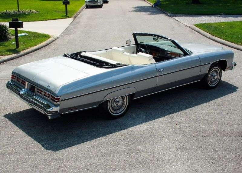 Chevrolet Caprice 2nd generation [4th restyling] Convertible 6.6 Turbo Hydra Matic convertible (1975–1975)