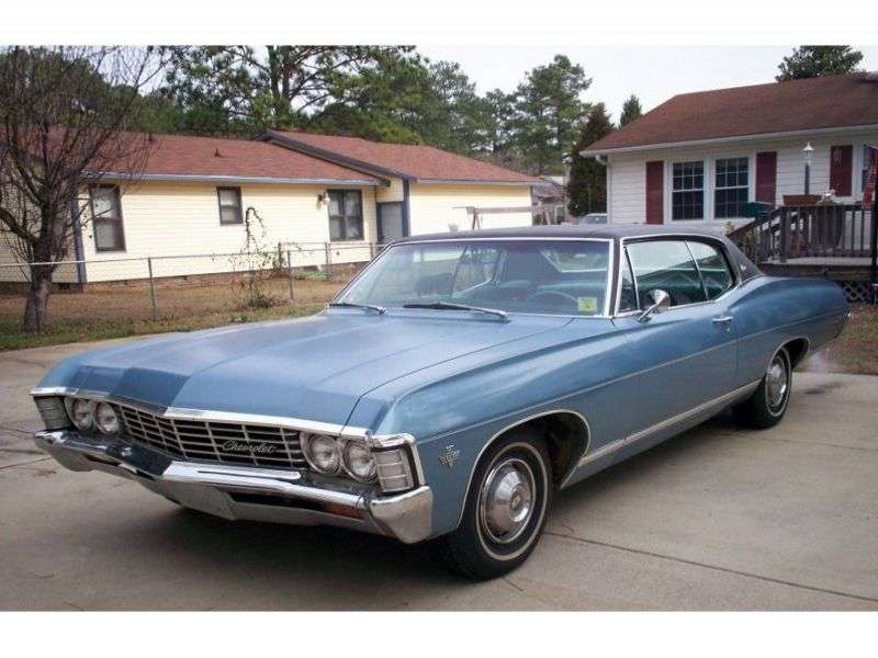 Chevrolet Caprice 1st generation [2nd restyling] Sport Coupe hardtop 2 bit. 5.4 Powerglide (1967–1967)