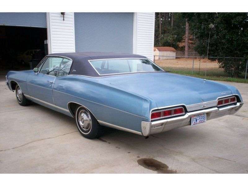 Chevrolet Caprice 1st generation [2nd restyling] Sport Coupe hardtop 2 bit. 5.4 Powerglide (1967–1967)
