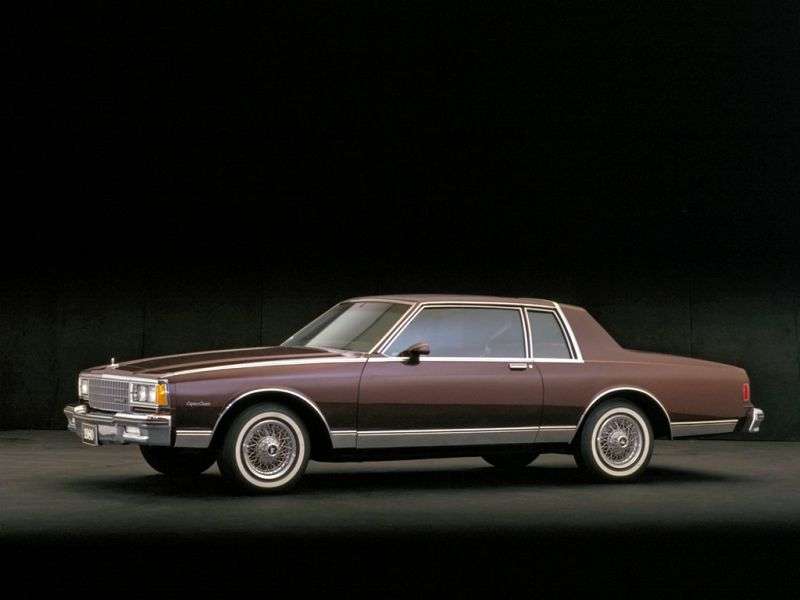 Chevrolet Caprice 3. generacja [restyling] coupe 4.4 3AT (1980 1983)