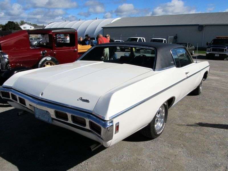 Chevrolet Caprice 1st generation [4th restyling] Custom Coupe 2 hard drive hardtop. 5.7 4MT (1969–1969)