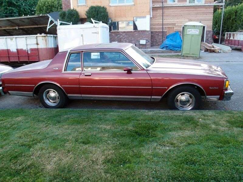 Chevrolet Caprice 3. generacja [restyling] coupe 4.4 3AT (1980 1983)